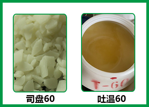 司盤60與吐溫60